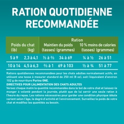 Ration recommandee