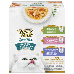 Fancy Feast Broths🅪 Collection Classique Emballage Assorti