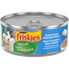 Friskies🅫 Chats d'Interieur Dîner de Poisson de Mer Blanc Émietté avec Légumes du Jardin en Sauce Nourriture pour Chats