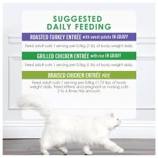 Suggested daily feeding
