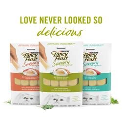 Love never look so delicious - family shot of savoury purees