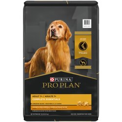 Purina🅫 Pro Plan🅫 Adulte 7+ Complete Essentials Bouchées à la Viande Poulet et Riz Nourriture Sèche pour Chiens