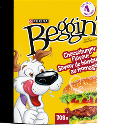 Beggin’ᴹᴰ Tranches Saveur de Hamburger au Fromage Gâteries pour Chiens