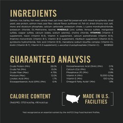 Pro Plan® Sensitive Skin & Stomach Large Breed Puppy Salmon & Rice Formula ingredients