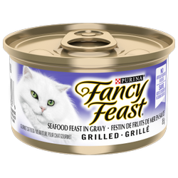 Fancy Feast® Grilled Seafood Feast in Gravy Wet Cat Food
