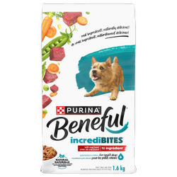 Benefulᴹᴰ IncrediBitesᴹᴰ avec Vrai Bœuf Nourriture pour chiens