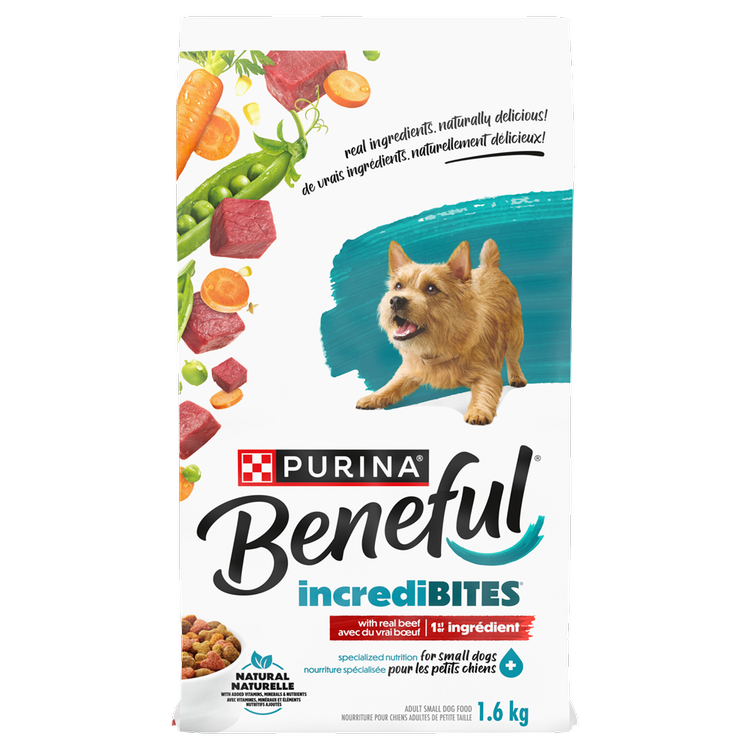 Benefulᴹᴰ IncrediBitesᴹᴰ avec Vrai Bœuf Nourriture pour chiens
