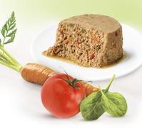 incredibites dog food on a plate