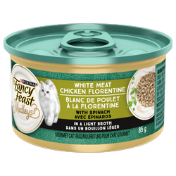  Purinaᴹᴰ Fancy Feastᴹᴰ Medleys🅪 Blanc de Poulet à la Florentine Nourriture pour Chat Gourmet