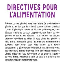 Directives pour l'alimentation