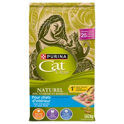 Cat Chowᴹᴰ Naturel Pour Chats d'Intérieur avec Vrai Poulet et Vrai Dinde Nourriture pour Chats