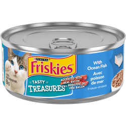 Friskies® Tasty Treasures® with Ocean Fish in Sauce Wet Cat Food