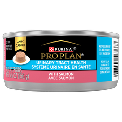 Pro Planᴹᴰ  Système urinaire en stante avec saumon classique nourriture pour chats