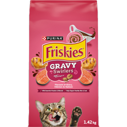 Friskies® Gravy Swirlers™ Dry Cat Food