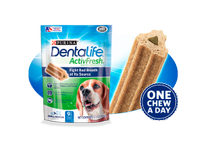 Gâteries à Mâcher pour Chiens pour les Soins Buccodentaires Quotidiens DentaLife ActivFresh