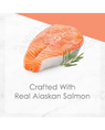 Crafted with real alaskan salmon