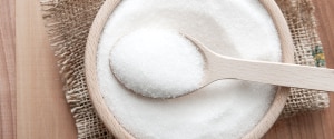 Sucre dans un bol