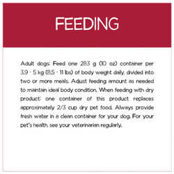 Recommended Daily Feeding Amounts
