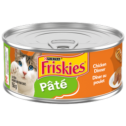 Friskies Pâté Dîner au Poulet Nourriture Humide pour Chats