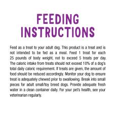 Feeding instructions