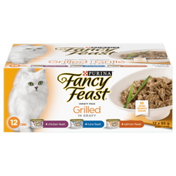 Fancy Feast® Grilled in Gravy Gourmet Cat Food Variety Pack