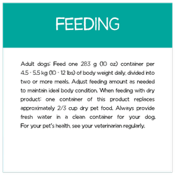 Recommended Daily Feeding Amounts