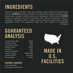 Ingredients & Guaranteed Analysis