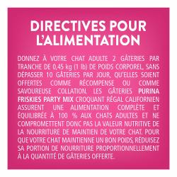 Friskies🅫 Party Mix🅪 Croquant Régal Californien Gateries pour Chats Petit - Alimentation