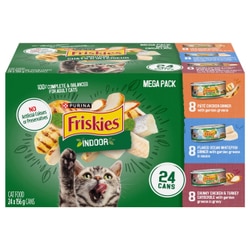 Friskies® Indoor Cat Food Variety Pack 24 x 156g