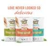 Love never look so delicious - family shot of savoury purees
