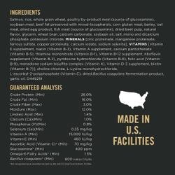 Ingredients & guaranteed analysis
