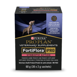 FortiFlora PRO Synbiotic Action® Powdered Prebiotic & Probiotic Supplement for Dogs