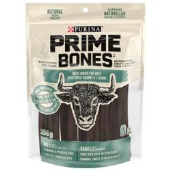 Prime Bones™ Bully-Shaped Dog Chews with Grass-Fed Beef
