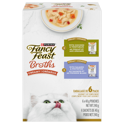 Fancy Feast Broths® Creamy Collection Variety Pack