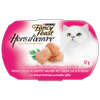 Fancy Feastᴹᴰ Hors d'Oeuvreᴹᴰ Amuse-Gueule au Saumon Sauvage de l'Alaska Cuit à la Vapeur pour Chats