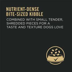 Nutrient-dense bite-sized kibble
