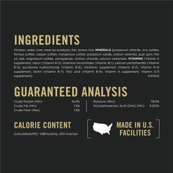 Guaranteed Analysis, Ingredients