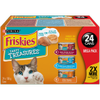 Friskiesᴹᴰ Tasty Treasuresᴹᴰ Emballage Assorti avec Foie ou Saveur de Pétoncle Nourriture pour Chats