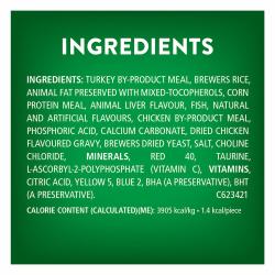 Friskies® Party Mix® Crunch Gravy-licious® Turkey & Gravy Cat Treats - Ingredients