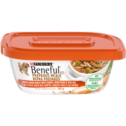 Benefulᴹᴰ Repas Préparés Mélange de Poulet Mijoté Nourriture Humide pour Chiens