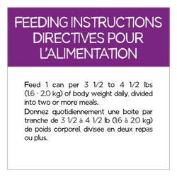 Feeding Instructions