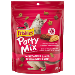 Friskies🅫 Party Mix🅪 Croquant Grillade Gâteries pour Chats