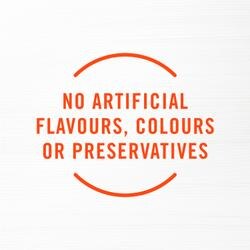 No artificial flavours, colours or preservatives