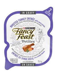Fancy Feast Petites Roasted Turkey Entrée with Sweet Potato in Gravy Wet Cat Food