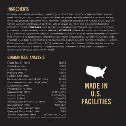 Ingredients & guaranteed analysis