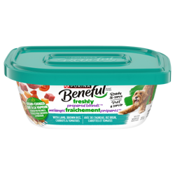 Benefulᴹᴰ Mélanges Frâichment Préparés🅪 avec Agneau, Riz Brun, Carottes et Tomatoes Nourriture pour Chiens