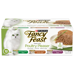 Fancy Feastᴹᴰ Assortiment Festin de Volaille Nourriture pour Chats