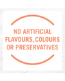 No artificial colours or preservatives