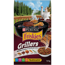 Friskiesᴹᴰ Grillades Tendres et Croquantes Nourriture pour Chats