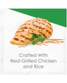 Crafted with real grilled chicken and rice